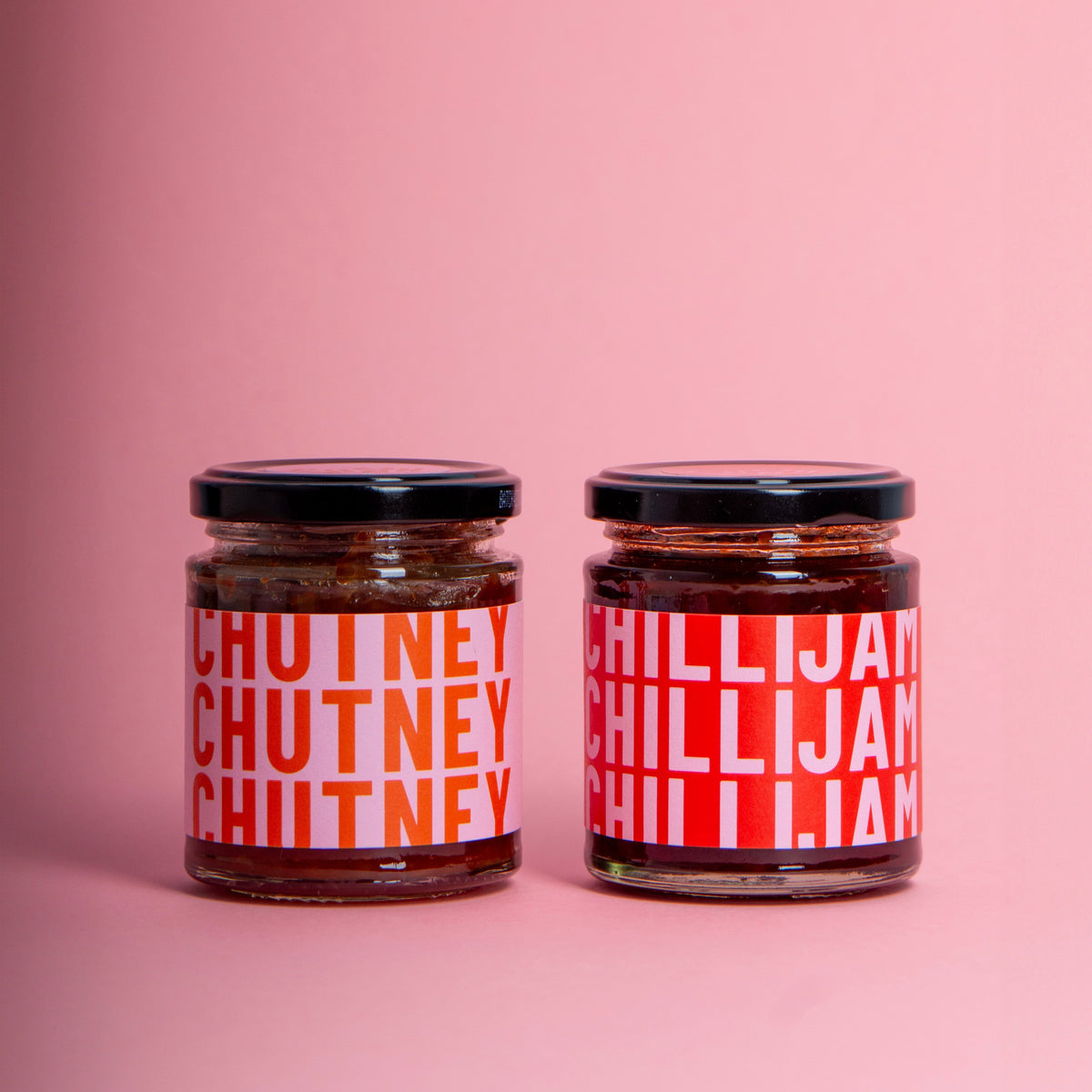 Crunch Chilli Jam and Chutney Duo