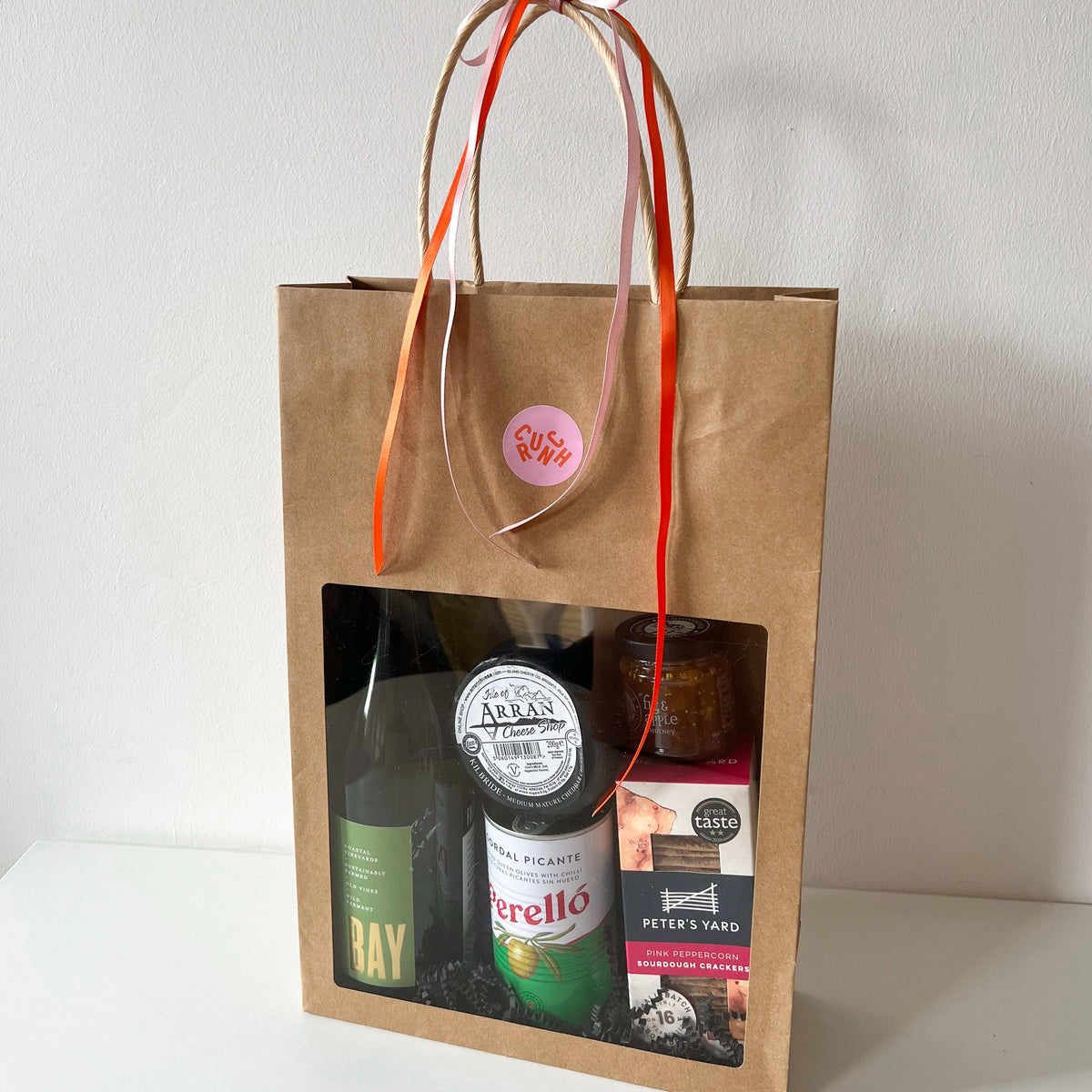 Wine and Cheese Gift Bag