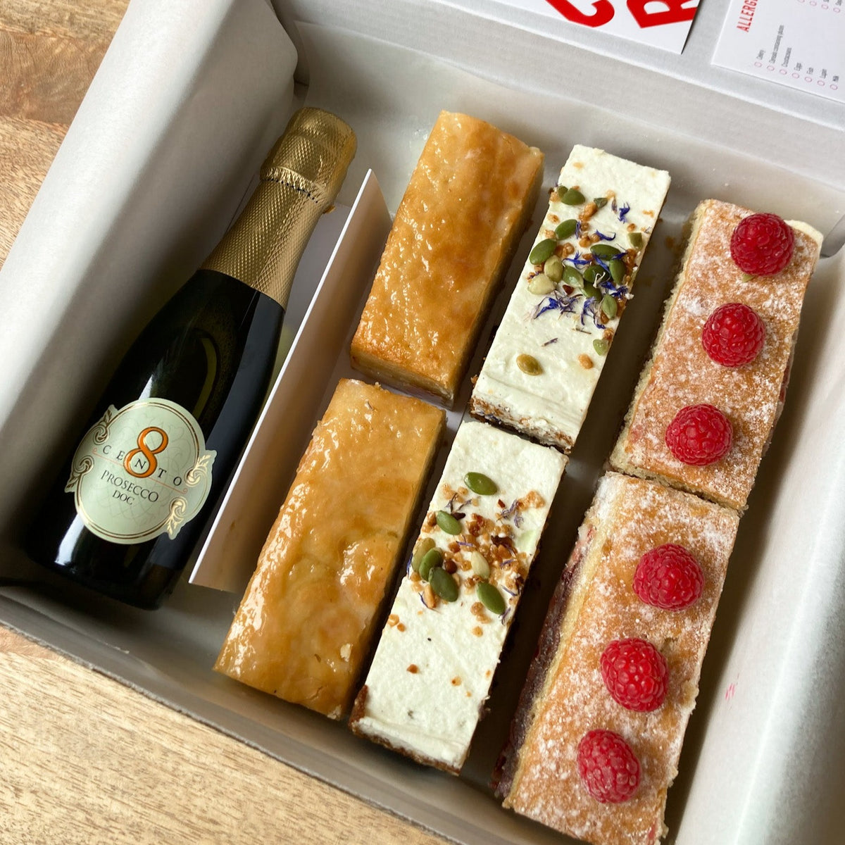 Cake and Fizz Box